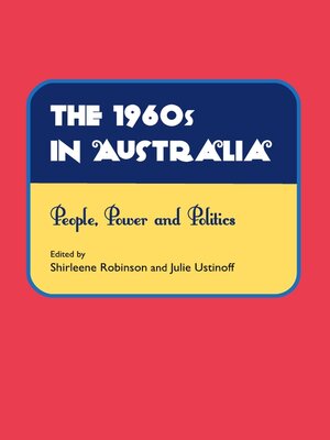 cover image of The 1960s in Australia